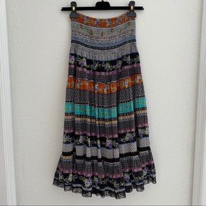 Anthropologie lapis convertible skirt/ dress